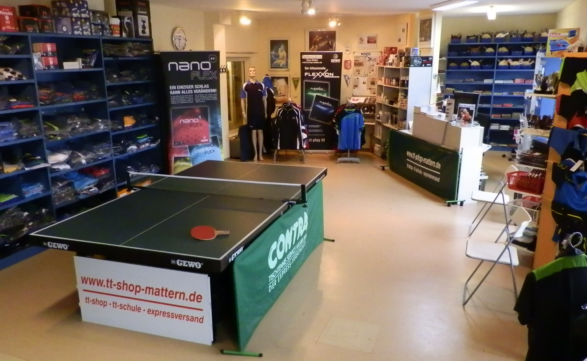 Tischtennis Shop Claus Mattern - TT-Shop